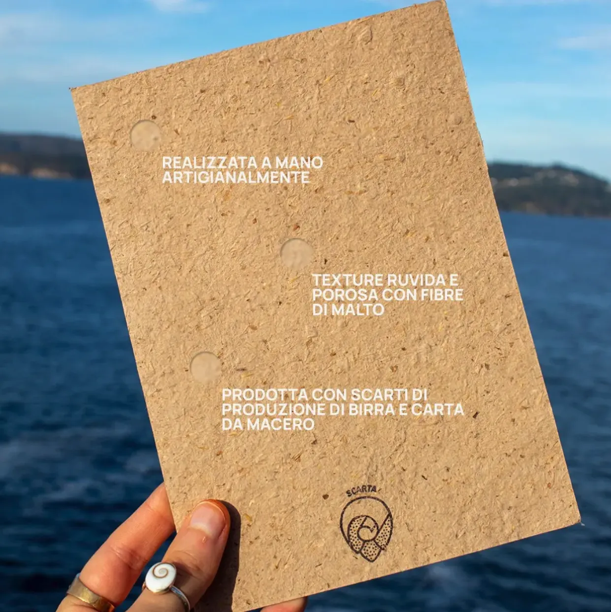 The first official Scarta paper product