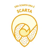 Scarta logo applied to folded paper